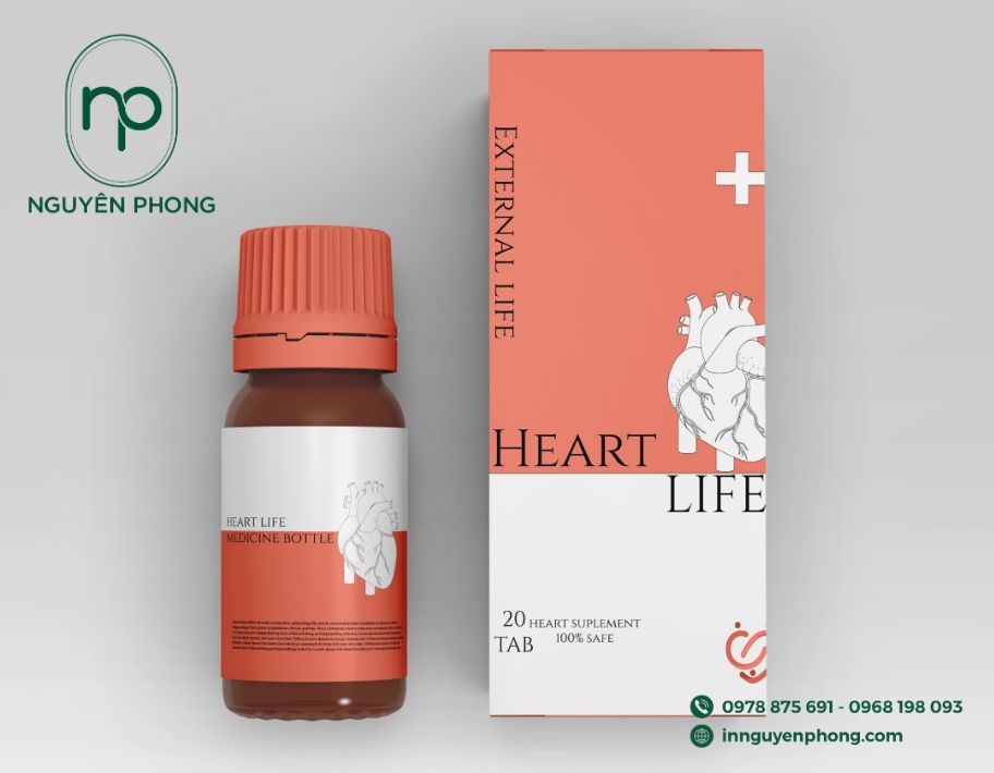 Mẫu logo thuốc in trên hộp đựng thuốc